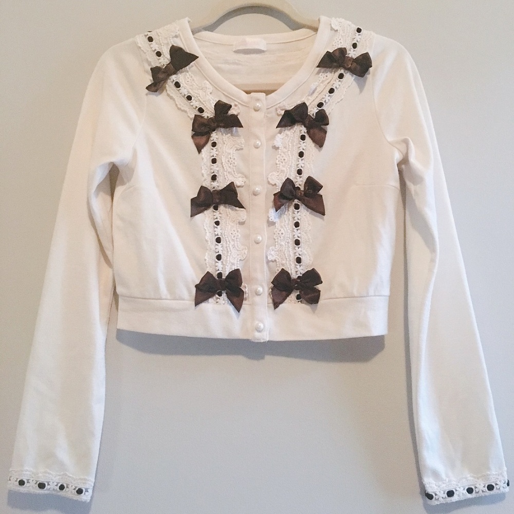 Liz Lisa bow cardigan